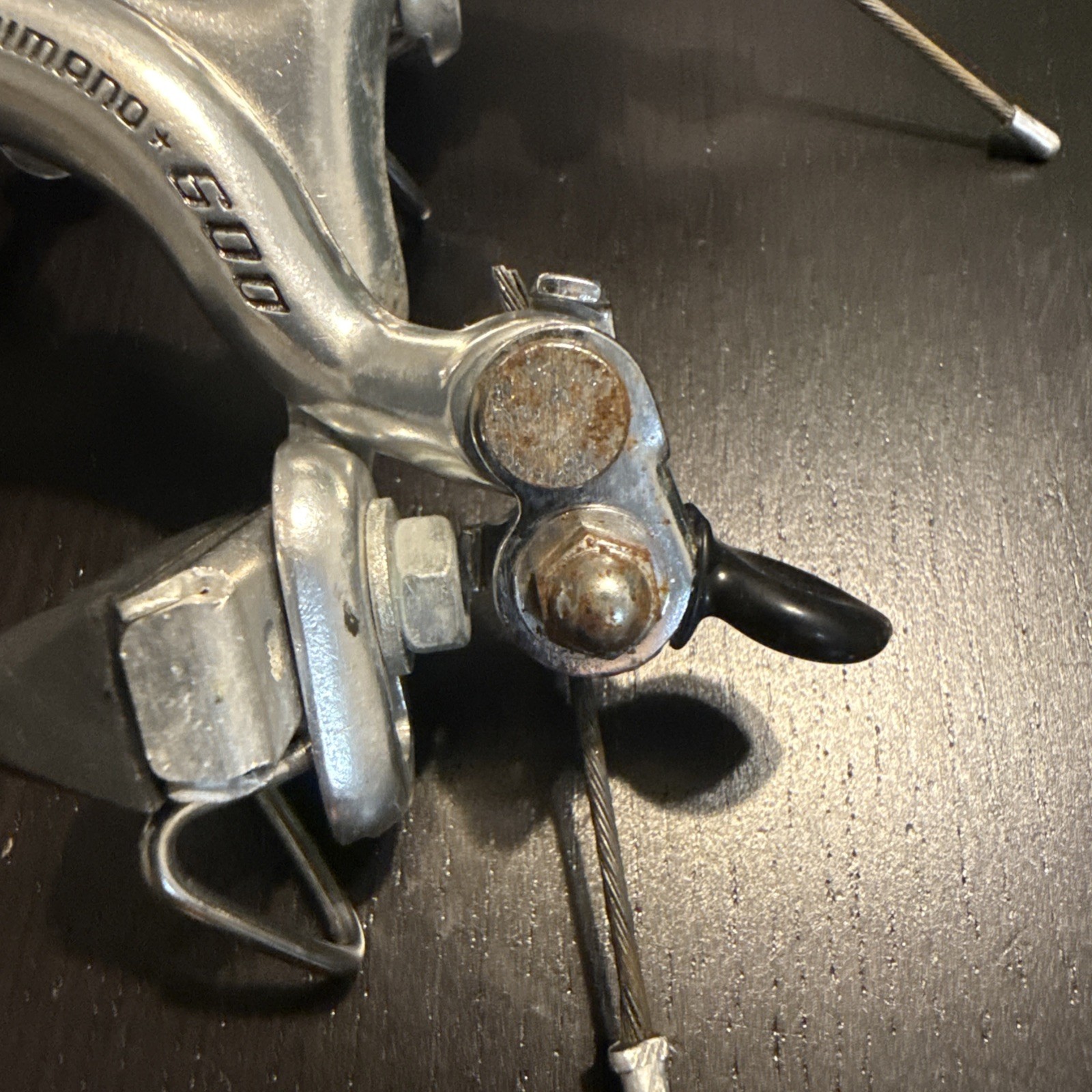 Shimano 600 Arabesque Vintage Brake Caliper Set Front Rear Nutted