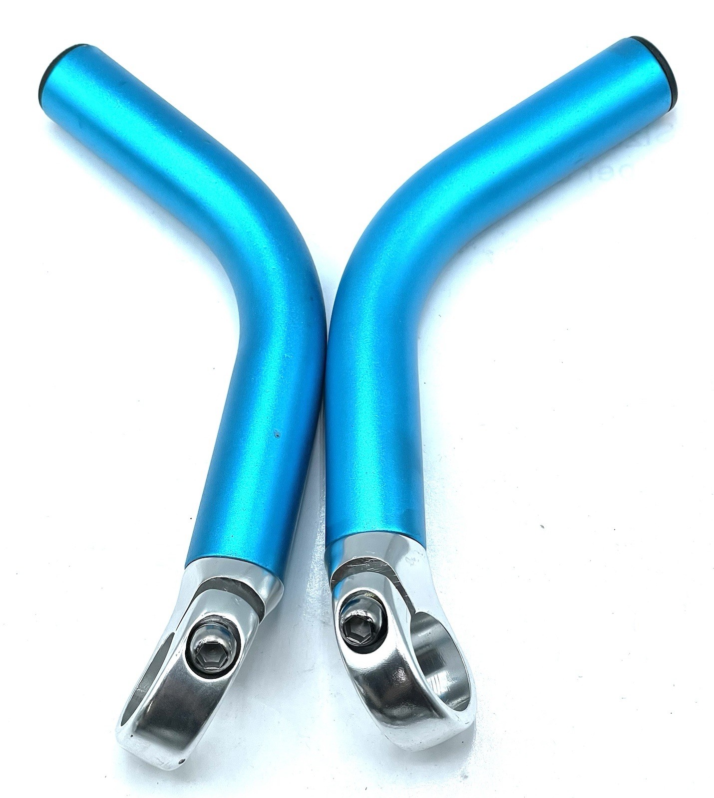 Systeme Turquoise Anodized Vintage 1990’s Mountain Bike Bar Ends NOS