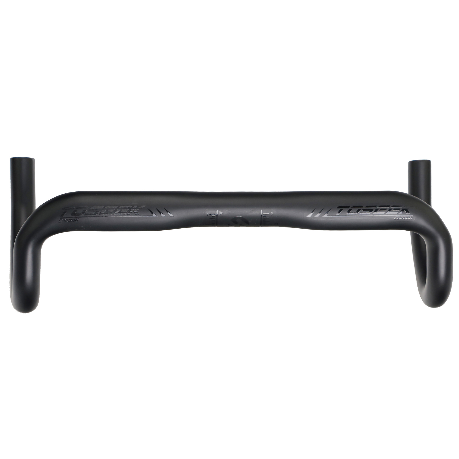 TOSEEK Full Carbon Road Bike Drop Bar Bicycle Handlebars 31.8mm External Routing