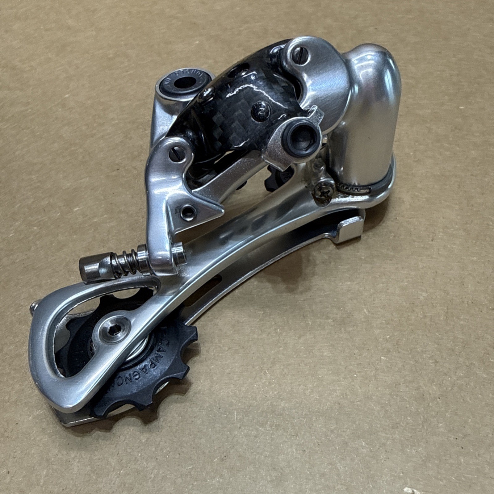 Campagnolo Record Long Cage Carbon 10 Speed Rear Derailleur Mech Campy wbd54