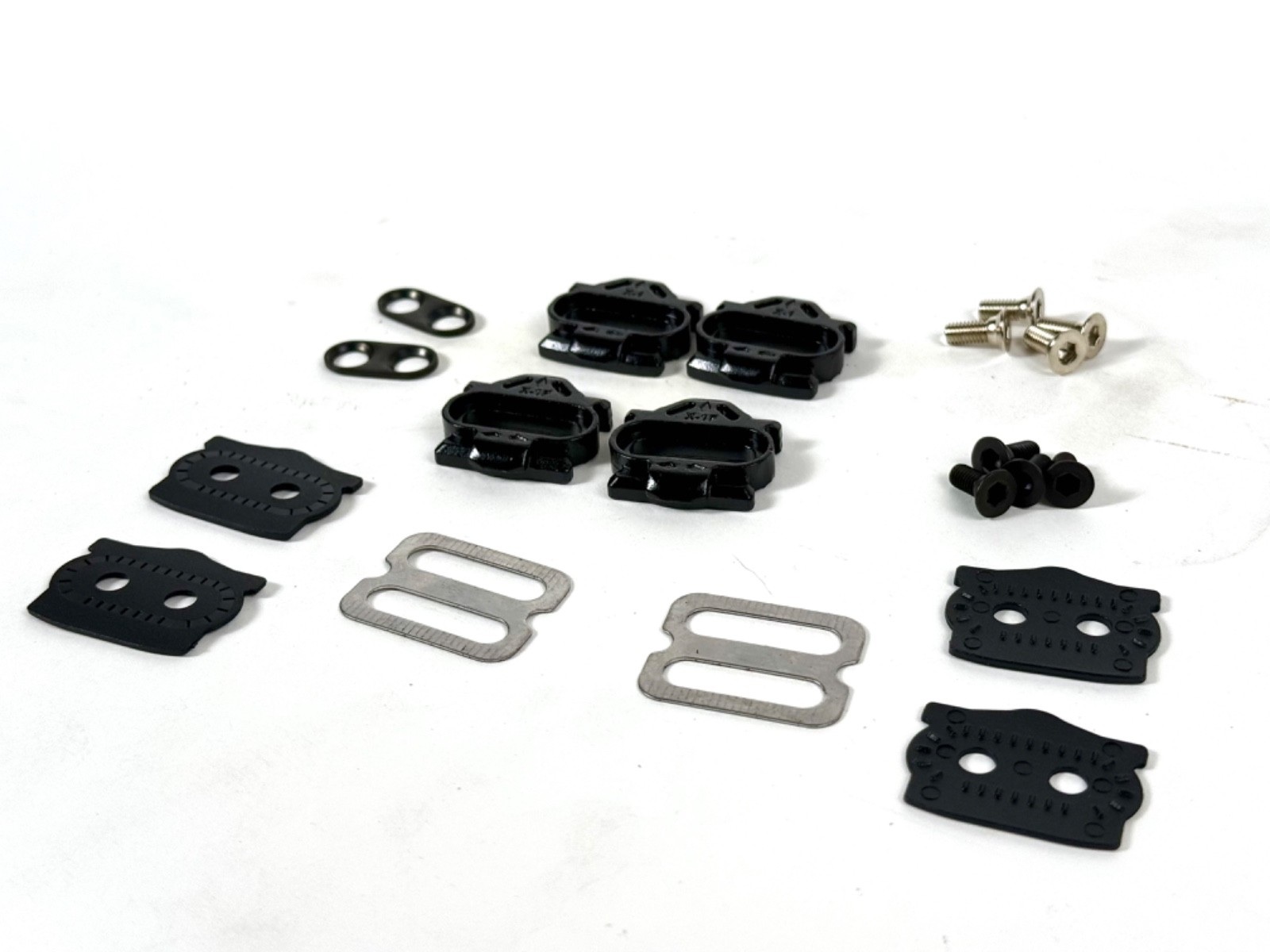 HT Components T2 Enduro Race Mountain Bike CrMo Clipless Pedals + new cleats MTB