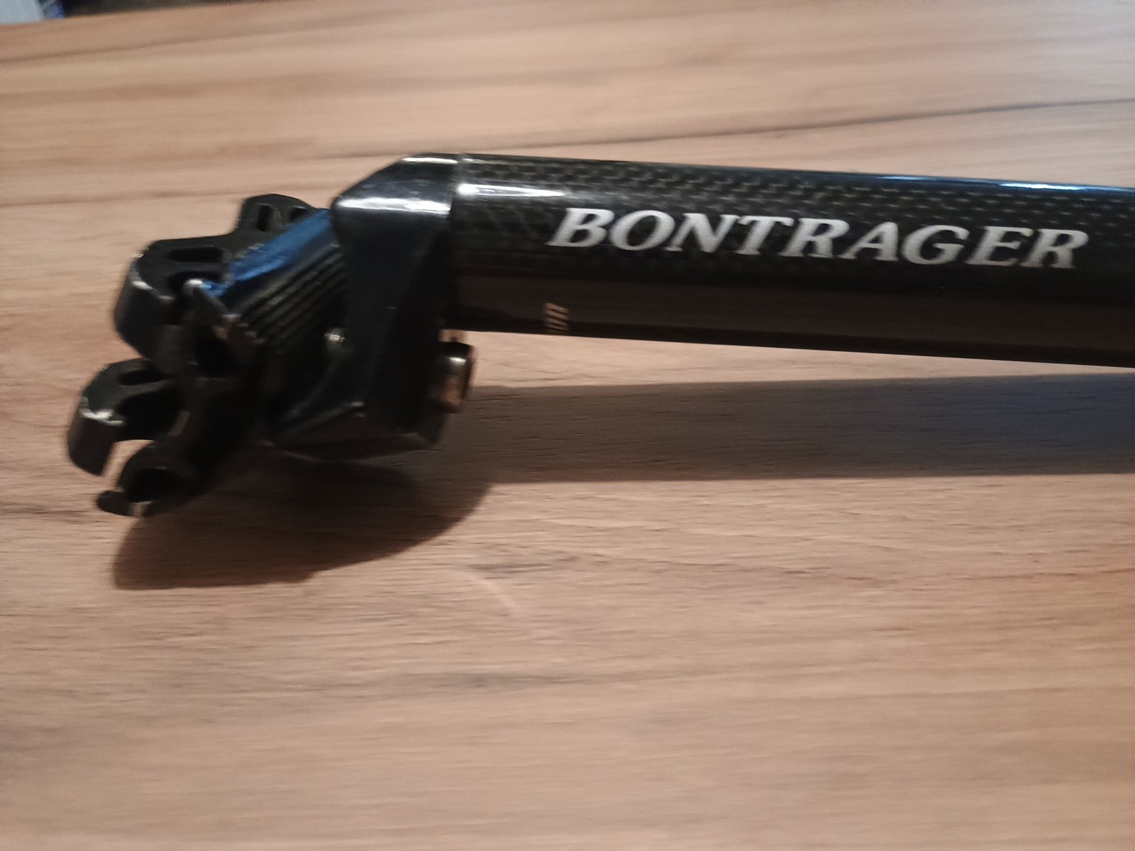 Nos Vintage Bontrager Carbon Seatpost 27.2 New Mint Black 225mm 209g Seatpost