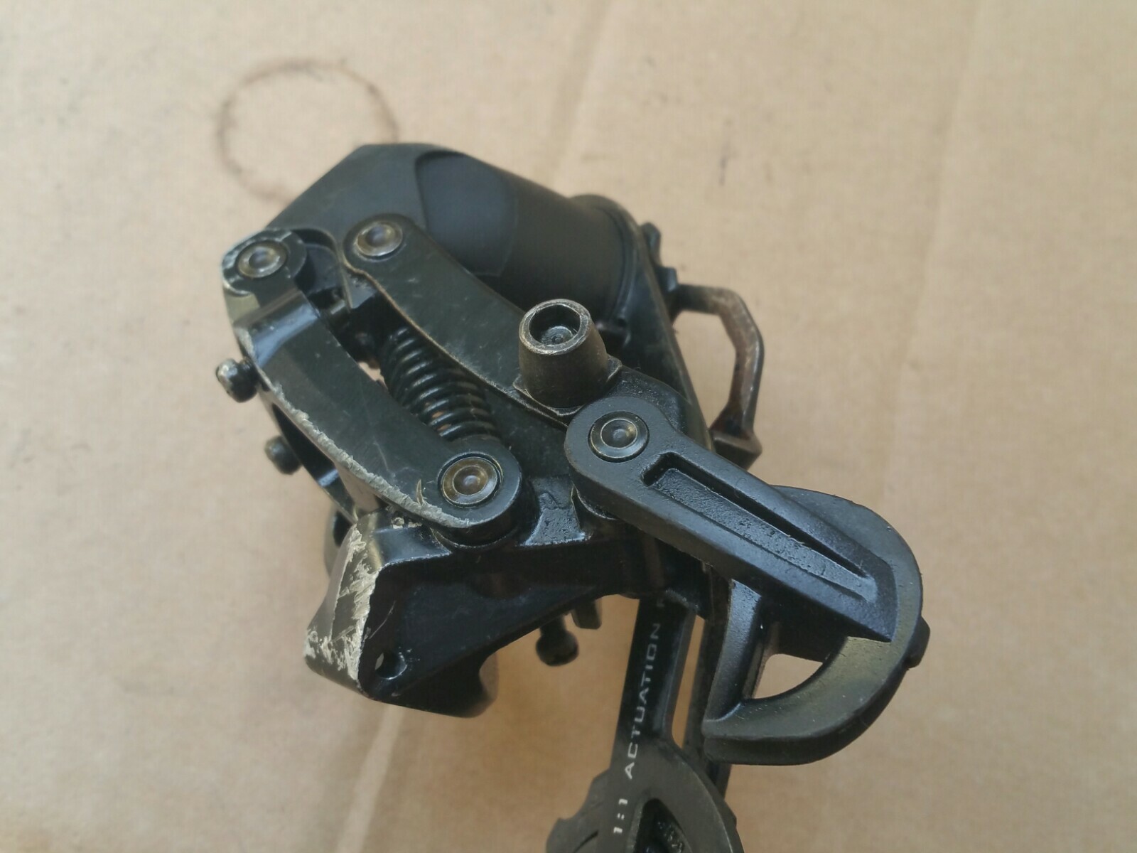 SRAM SX4 8 Speed Rear Derailleur Long Cage Mountain Hybrid Bike Black