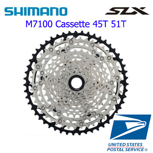 Shimano SLX CS-M7100 12 Speed Micro Spline Cassette 51T MTB