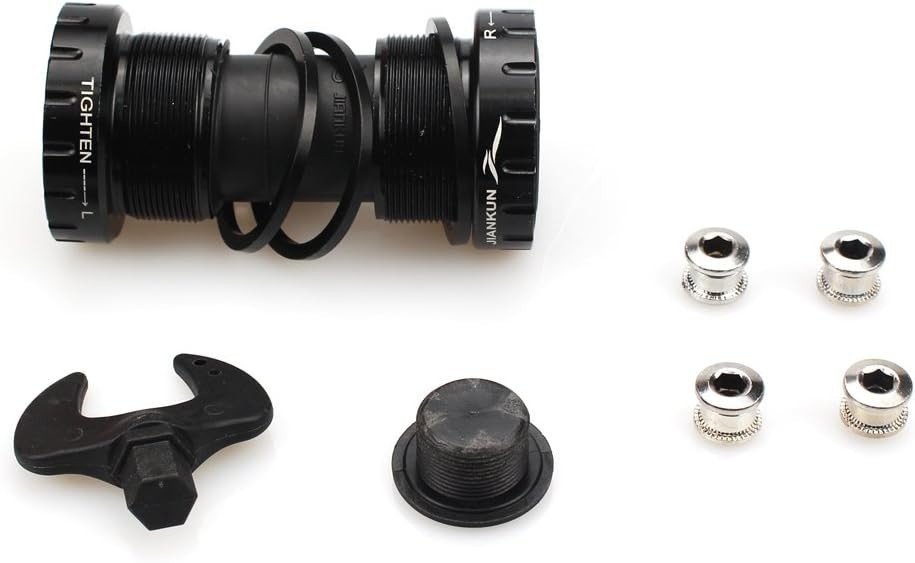 Lightweight Aluminum Crankset 170mm/175mm with Bottom Bracket Kit – MTB/Road