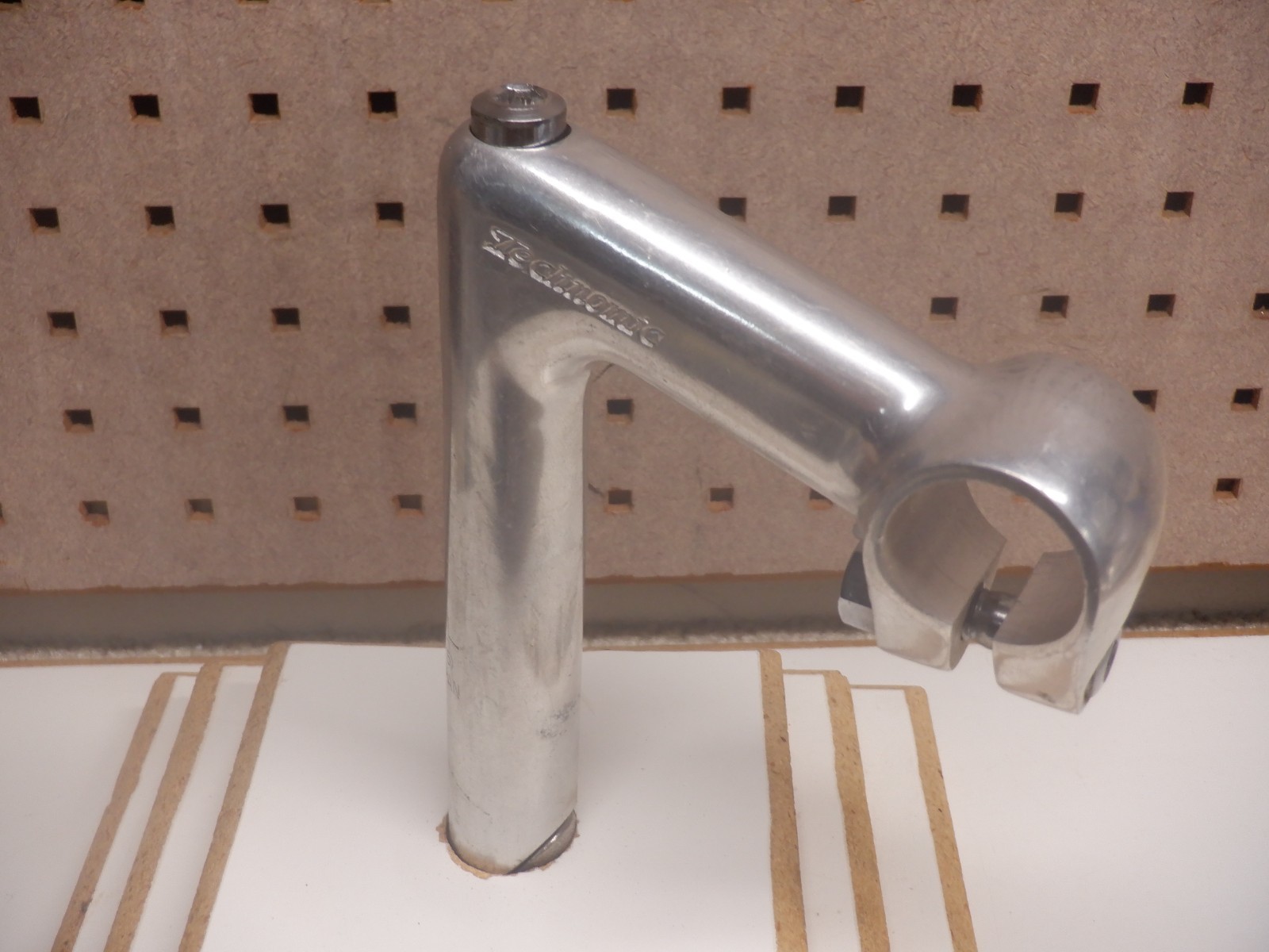 Vintage Nitto «Technomic» Stem – 8 cm -22.2 -25.4 clamp -Silver -NOS «Take off»