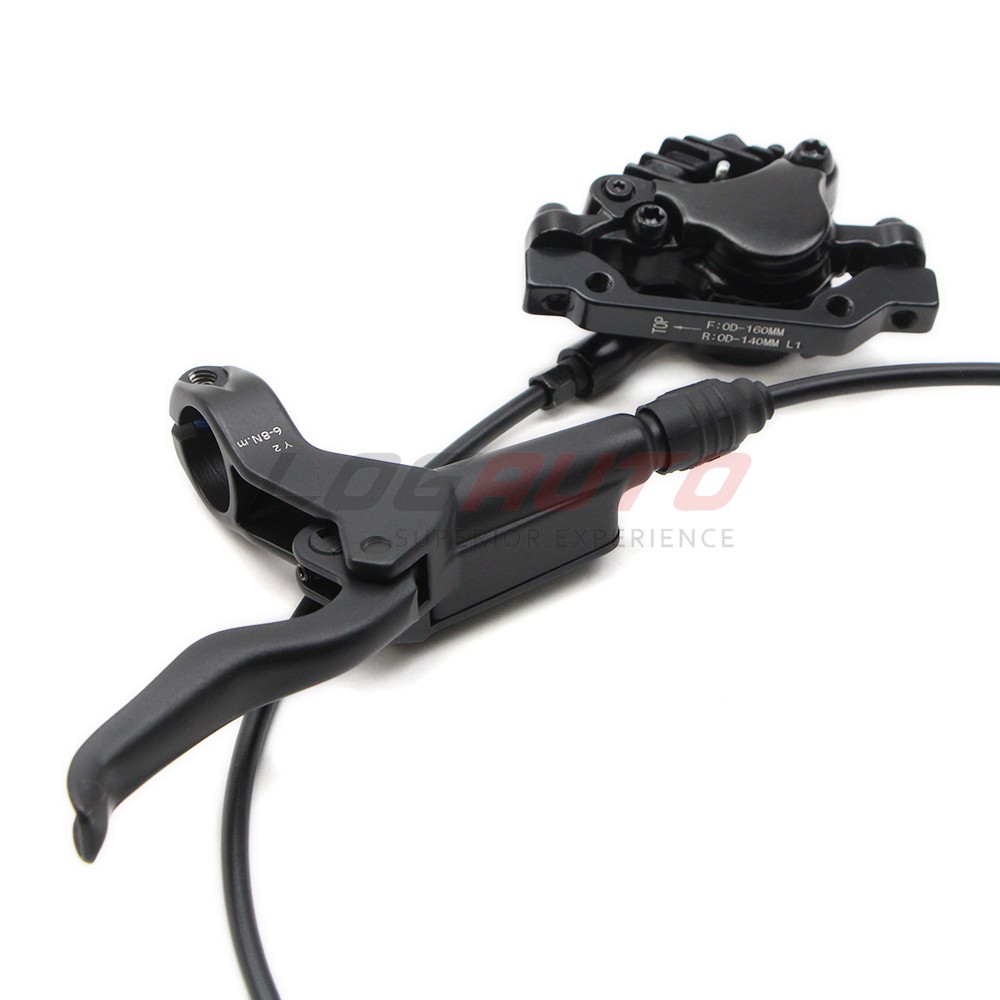 For XT M8000 Hydraulic Disc Front Rear Brake Set Lever Caliper 800mm/1550mm Bike