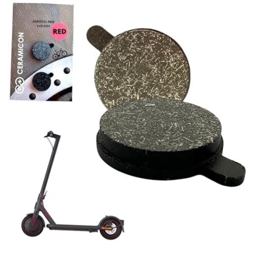 2 Pieces Diameter 0.73in/18.5mm ​Universal Electric Scooter Brake Pads