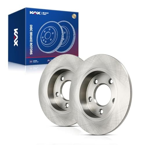 10.43in Rear Disc Brake Rotors Pair Rear-31365 10.43in-5-9mm Solid Disc