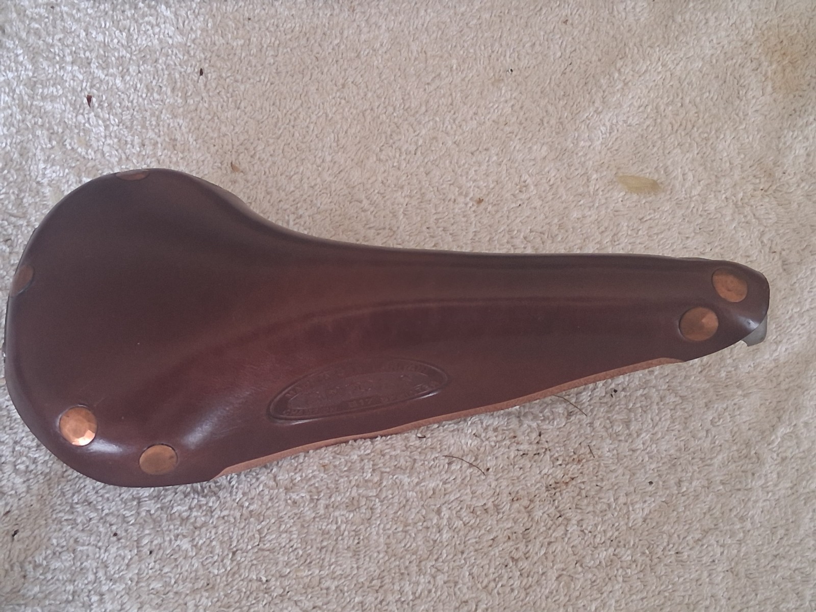 Brooks B17 Champion Sprinter Saddle Limited Edition #1125/1925 Ti Brown NIB