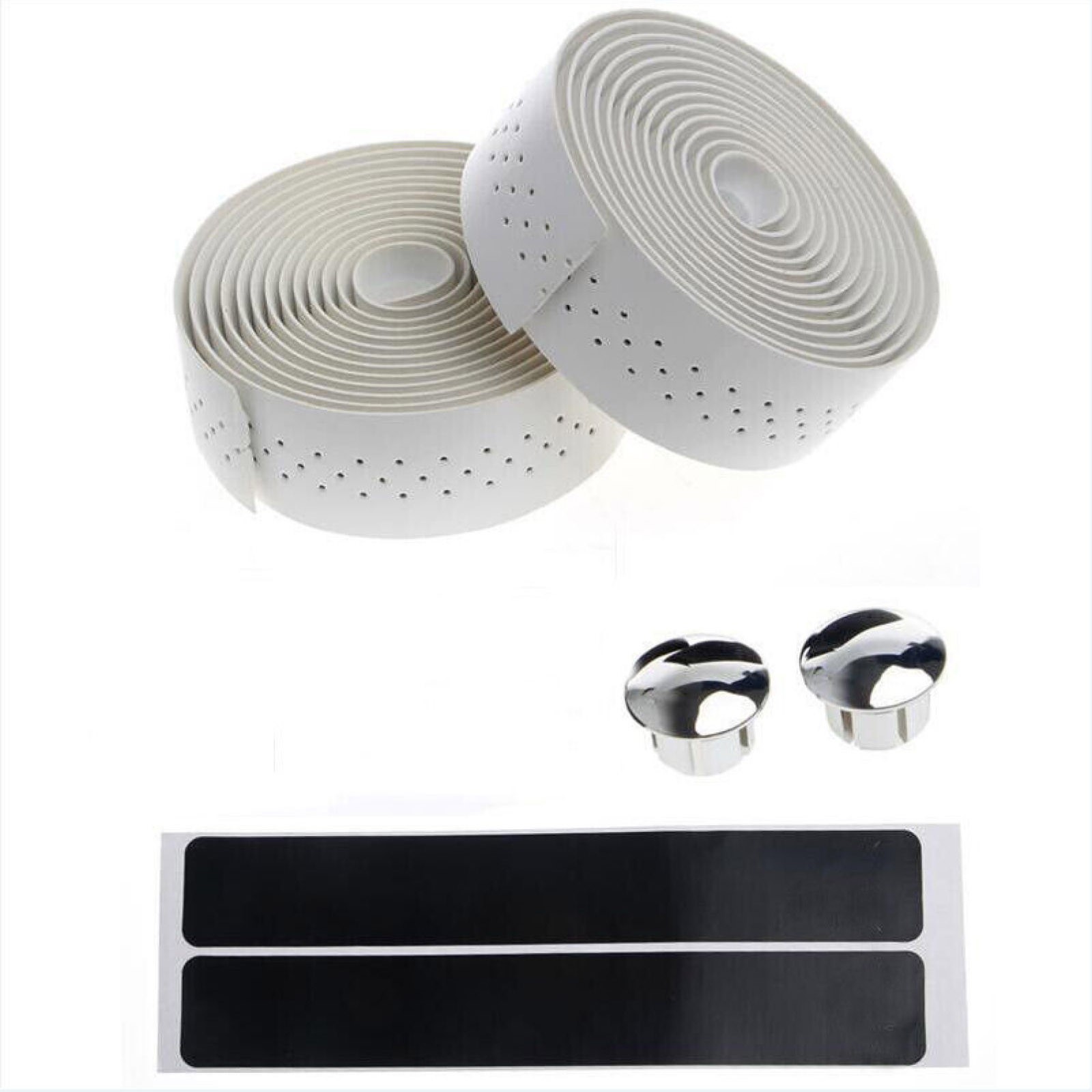 Self-Adhesive Leather Anti Slip Handlebar Tape Bar Grip Wrap Road Bike Bicycle]