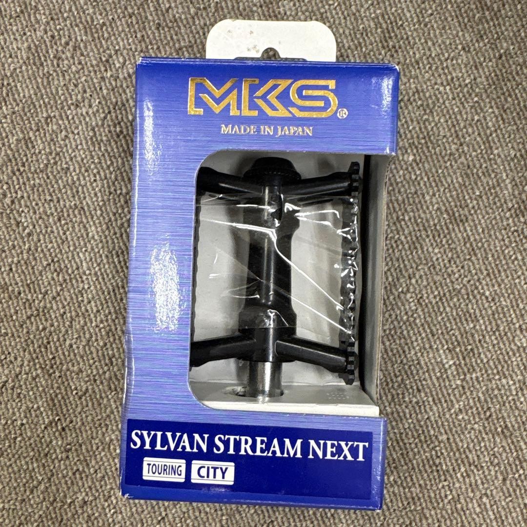 MKS SYLVAN STREAM NEXT Flat Pedal Black Touring City Use Japan Made
