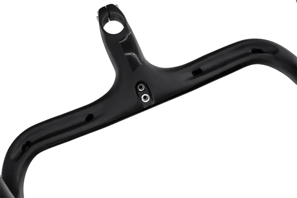 Carbon Road Bicycle Integrated Handlebar with Stem and Spacers 28.6mm 340/360MM