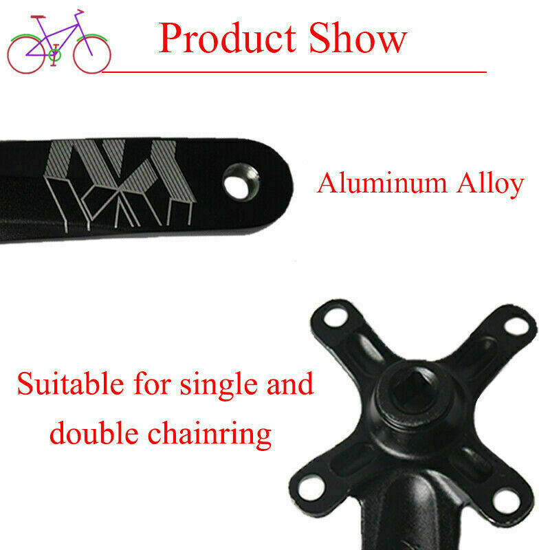 BUCKLOS 104bcd Bike Crank 30-42T Narrow Wide Single Chainring MTB Bike Crankset