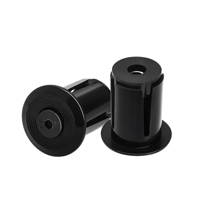 Bicycle Bar Ends Plug Caps Expanding Adjustable Locking Handlebar End Plugs Plas