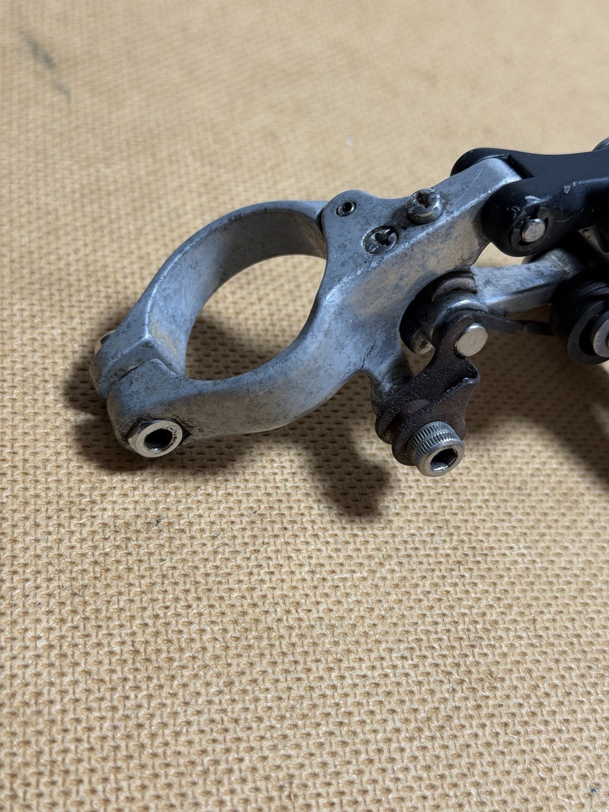 Vintage Suntour XC FD-3500 Clamp-On 31.8 mm Front Derailleur – For Parts