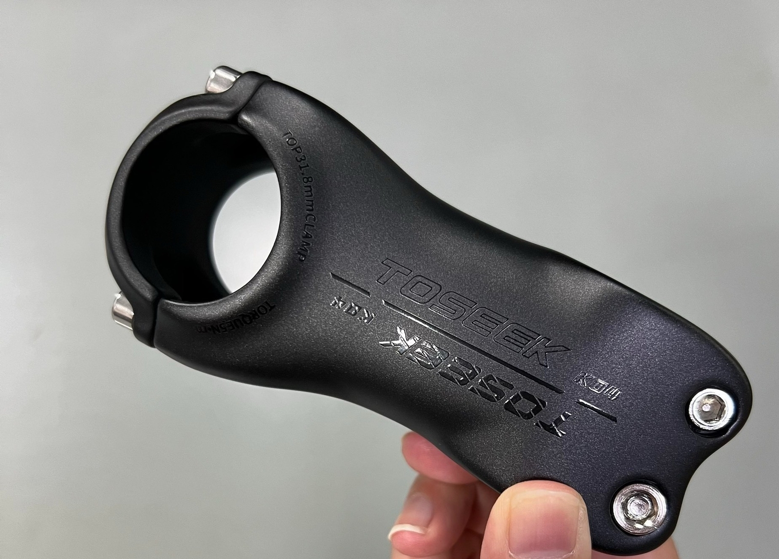 TOSEEK Carbon Stem 6°/17° MTB Mountain Road Bicycle Handlebar Stem 31.8*70-130mm