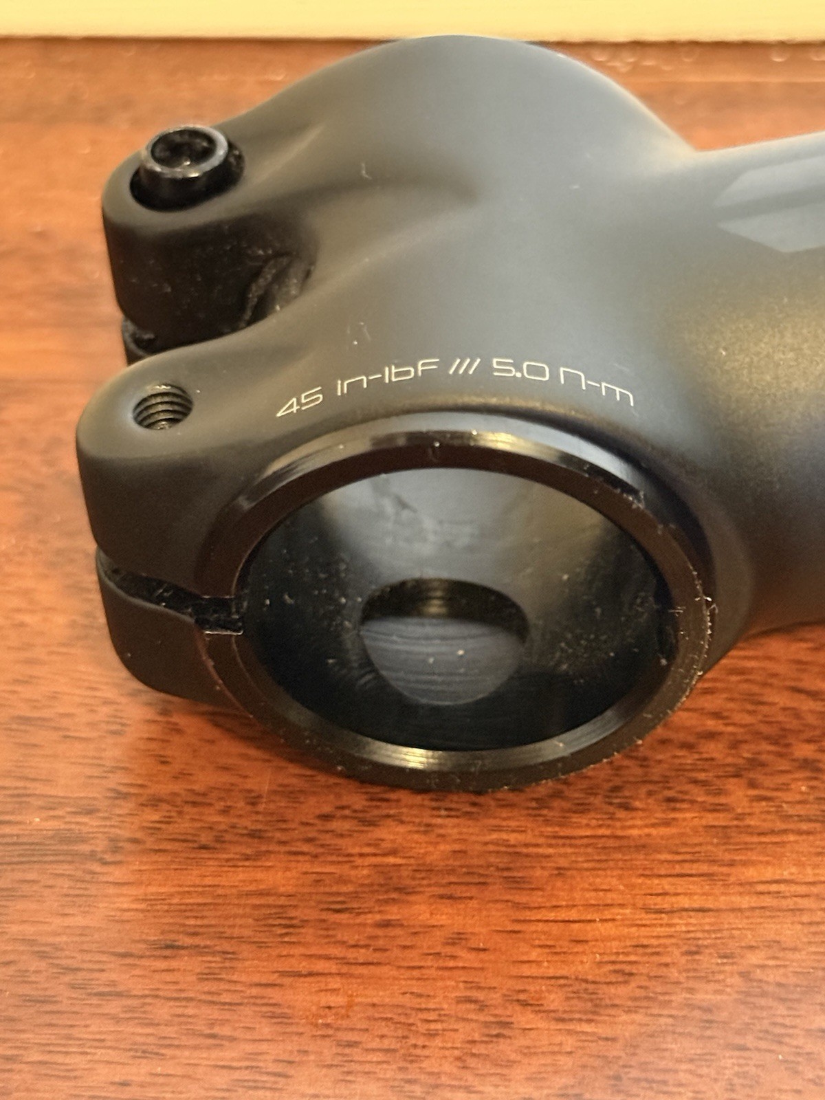 SPECIALIZED Black Stem 75mm 12 Deg Road Bicycle Part 45 in-lbF 5.0 N-m VGC