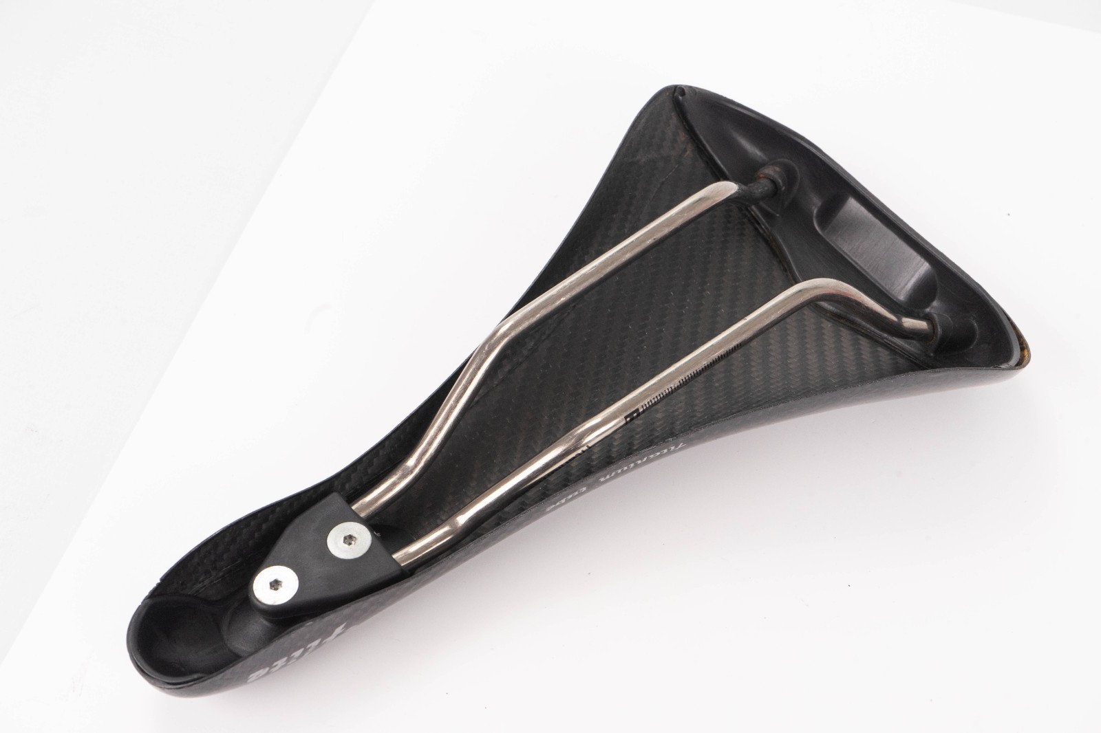 NOS SELLE ITALIA FLITE EVOLUTION 3 TITANIUM CARBON FIBER SADDLE SEAT VINTAGE 90S