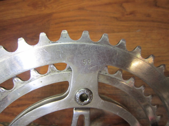 VINTAGE NERVAR SPORT 170L 52/42T COTTER PIN CRANK SET