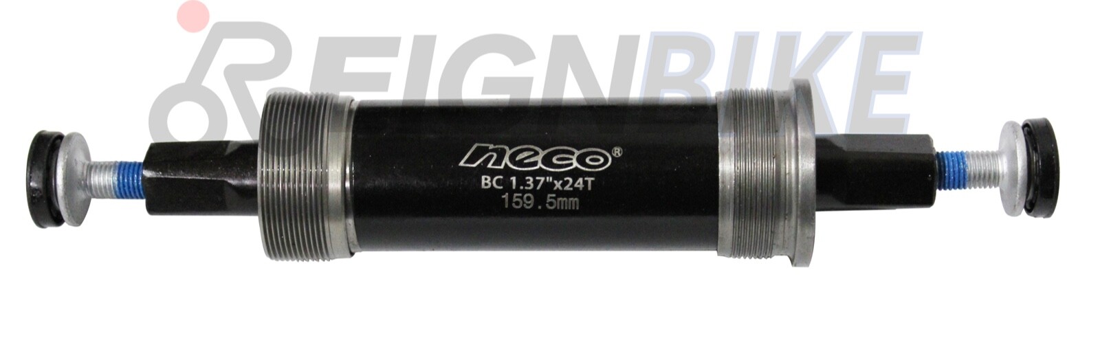 Fat Bike Shell width 100mm Neco Bottom Bracket 1.37″ x24T axle length 159.5mm
