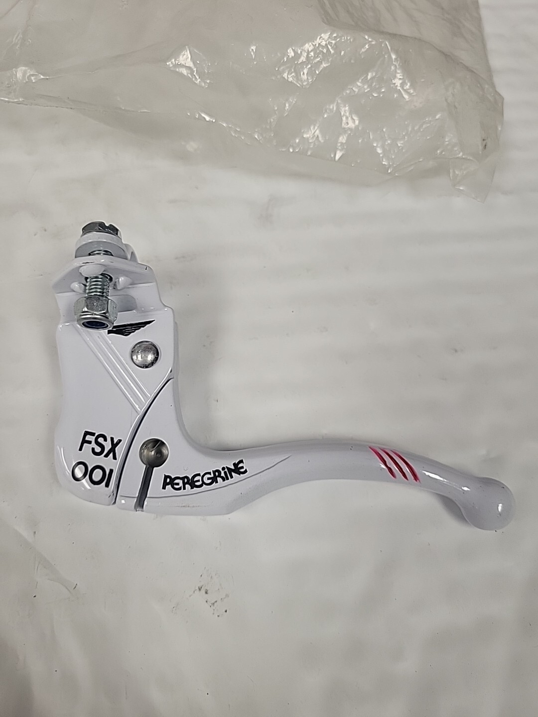 Peregrine Fsx 001 RH Brake Lever White New Old Stock Bmx Freestyle Haro Hutch Gt