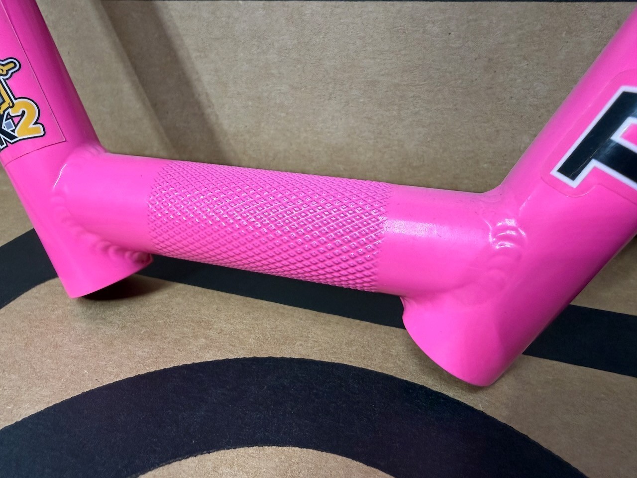 NEW Nowear BMX Tuk2 Tukubars 10″ Made in USA 4 PC handlebars bars Pink