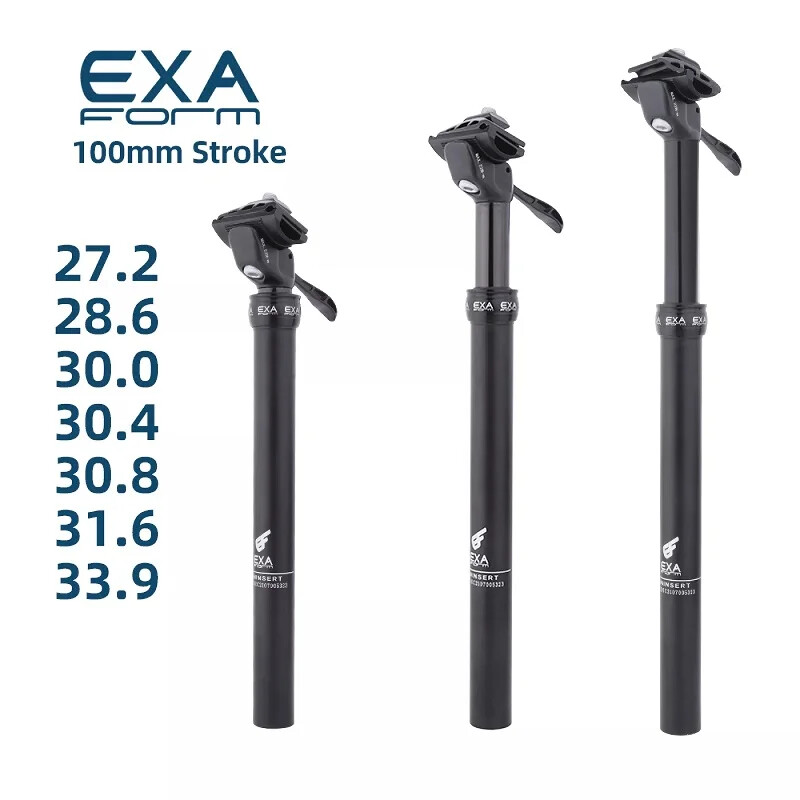 Mountain Bike Dropper Seatpost Suspension Retractable 27.2 28.6 31.6mm Tube