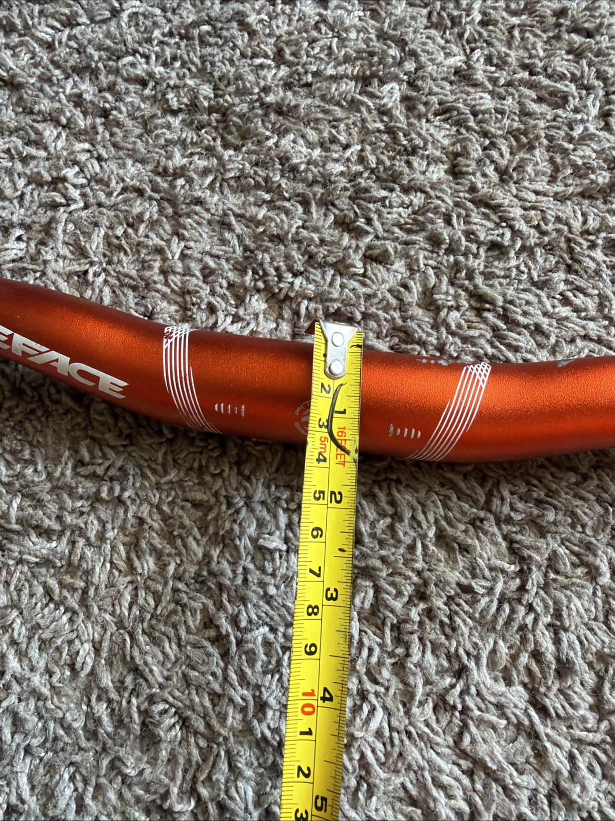 Race Face Atlas MTB Mountain Bike Riser Bar 785mm x 31.8 x 13 mm rise – Orange