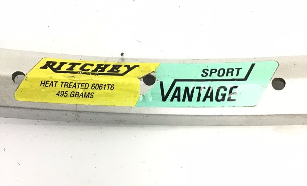 Vintage 26″ Ritchey Vantage Sport Mountain Bike Rim 36 Holes 495 Grams