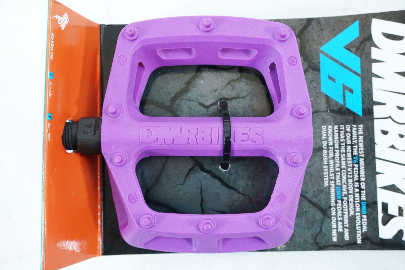 DMR Bikes V6 Flat Pedal Purple New