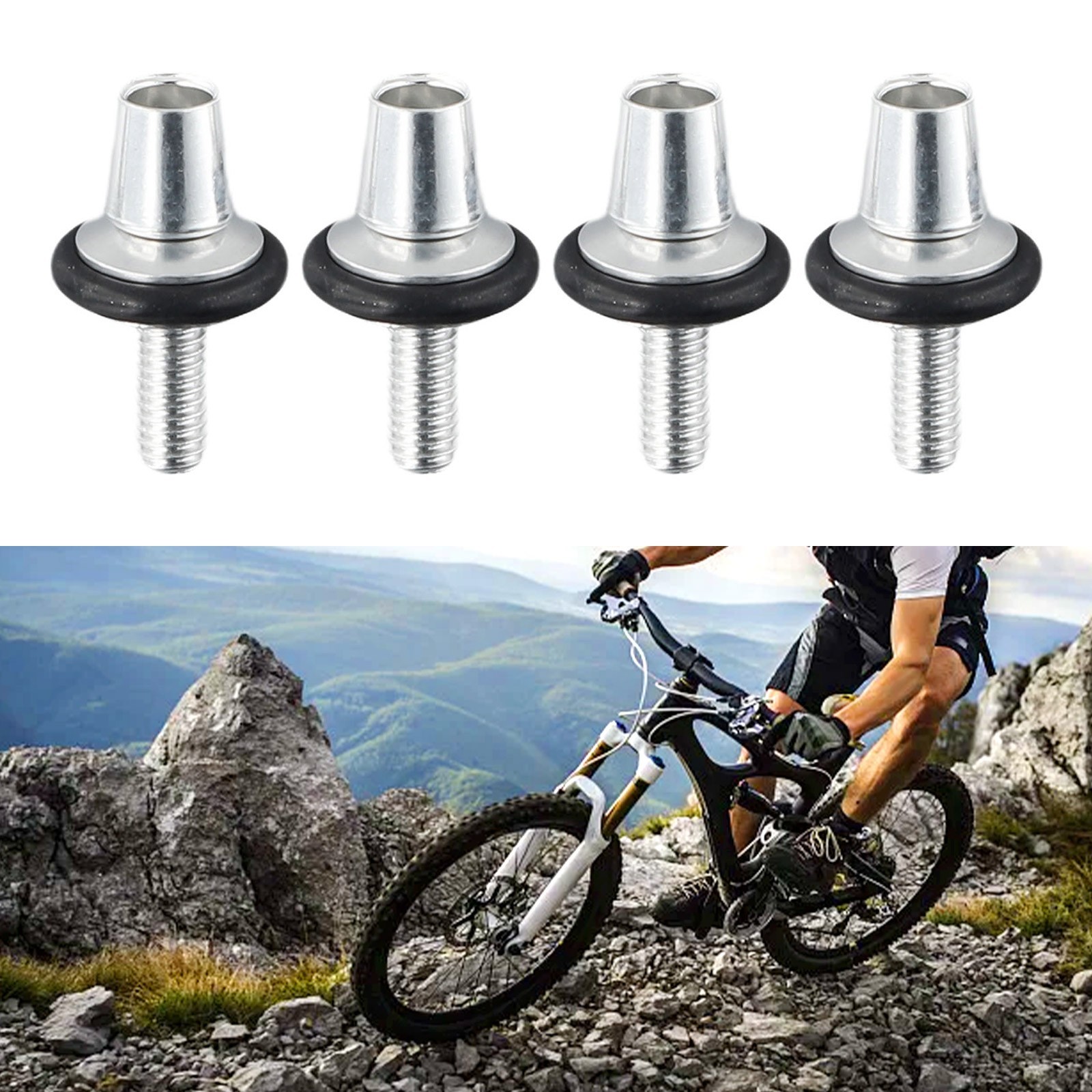 Bicycle Bike Cycling V/ Caliper Adjustment Fixing Screws Bolts 4PC