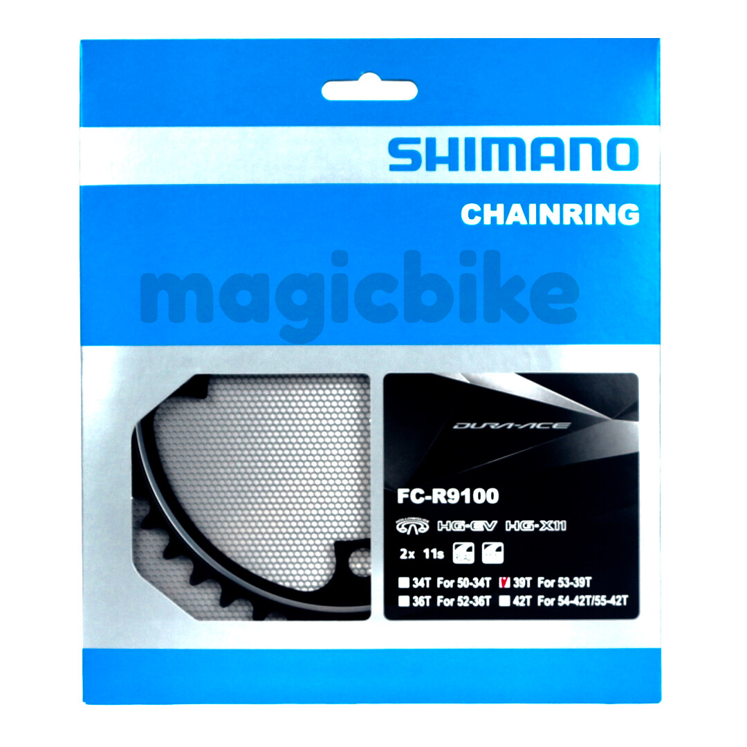 Shimano DURA ACE FC-R9100 110mm BCD 4 Arm Chainrings – 39T