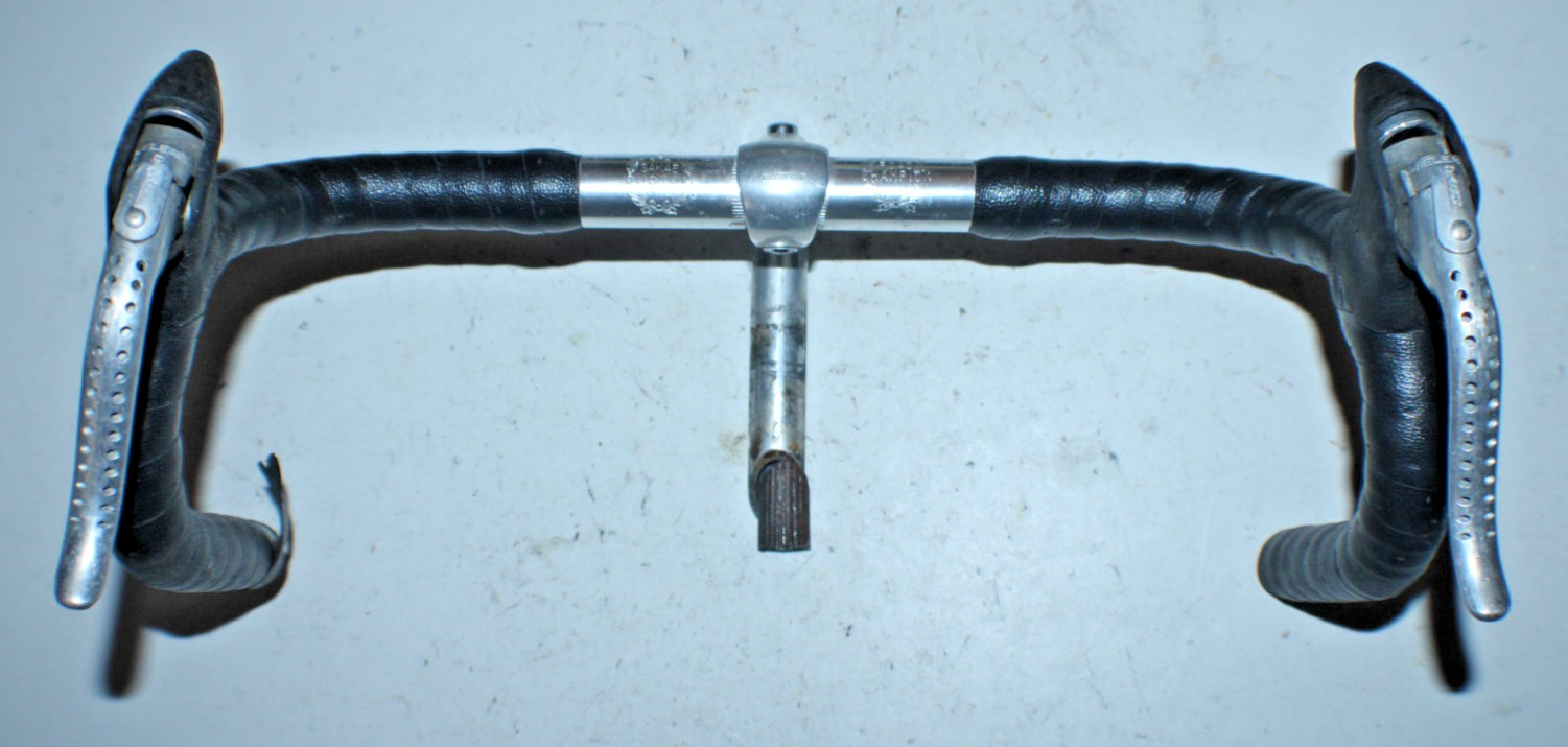 DiaCompe Brake Lever Groupset Sakae Dropdown Handlebar 37cm Quill Stem -17° 80mm