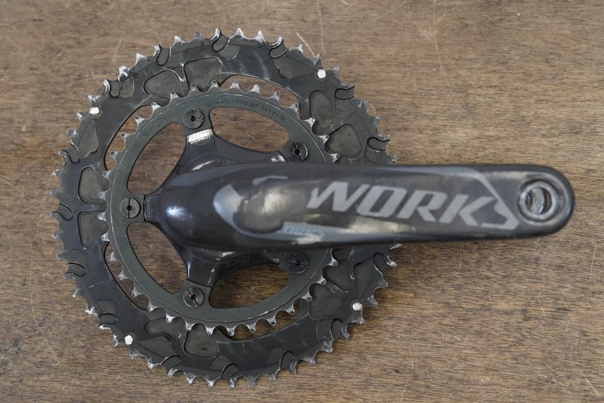 172.5mm 52/36T BB30 Specialized S-WORKS Carbon Road Crankset 598g