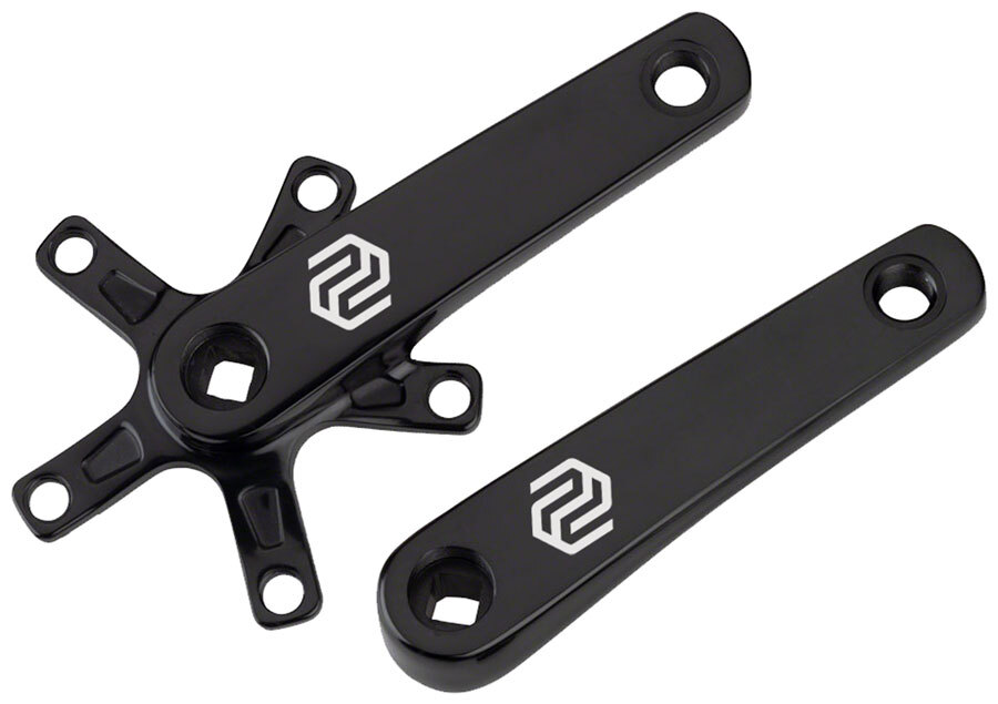 Promax SQ-1 Crank Arm Set – 140mm, Square Taper JIS Spindle Interface, 110mm BCD