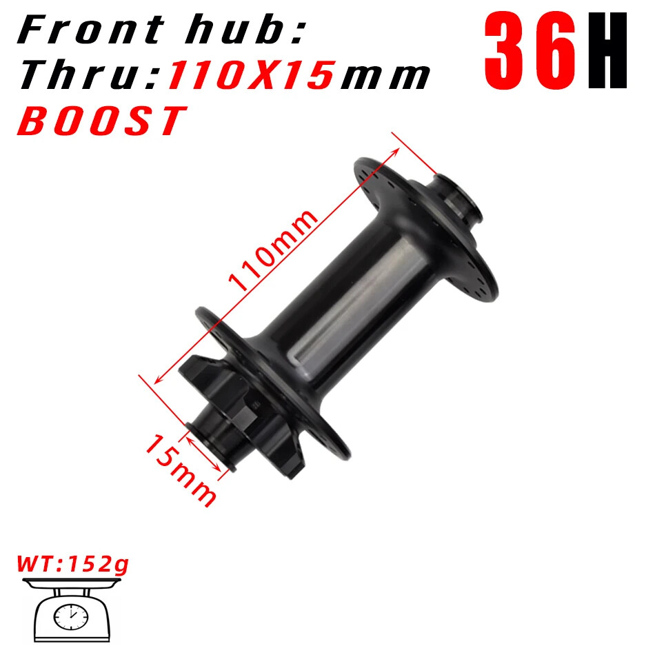 Bicycle Hub 36 Holes HG/XD/MS 141*10mm 148*12mm Structure Mountain Bike Hub