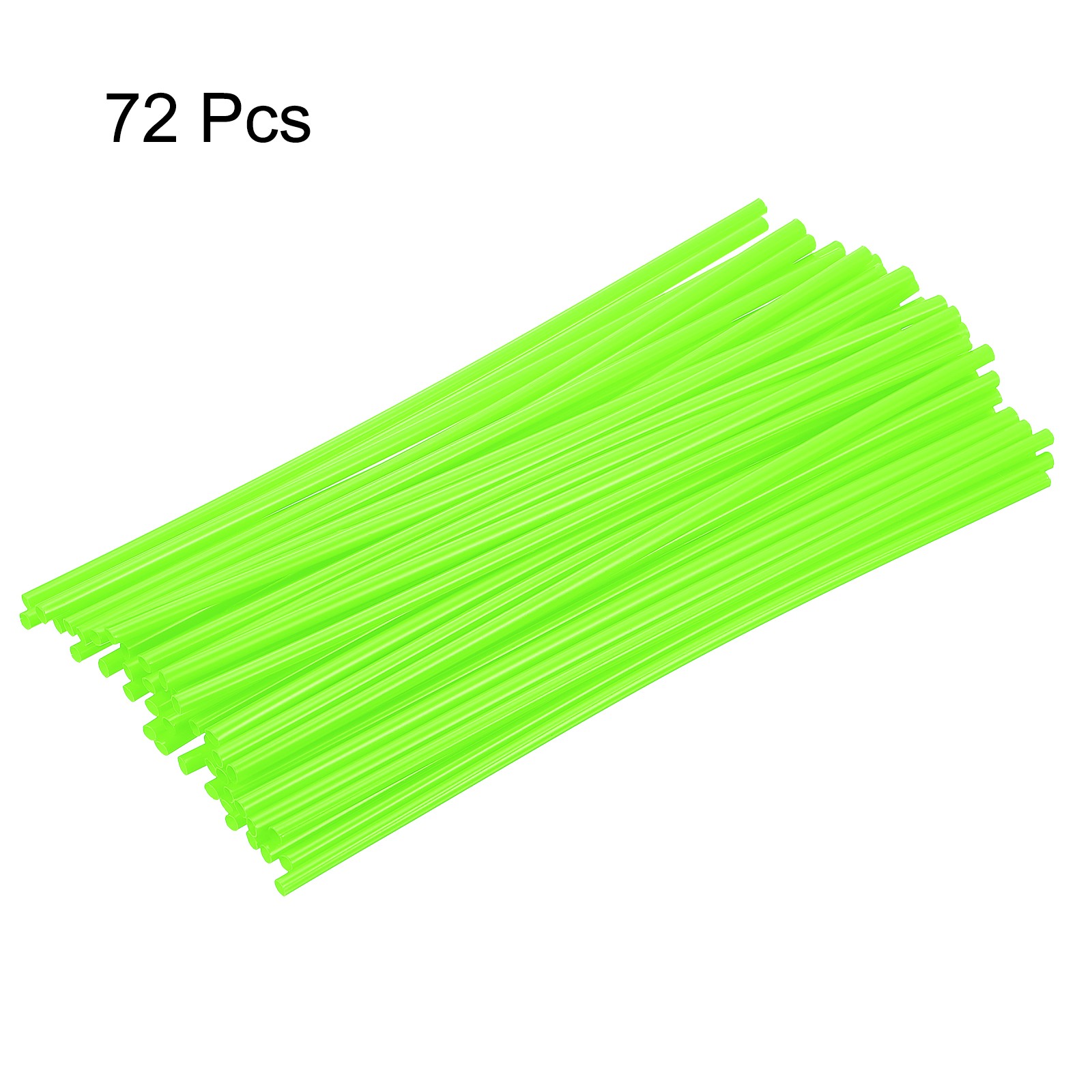 72pcs Spoke Skins Covers 0.2″ Dirt Bike Wheel Spoke Wraps Fluorescent Green
