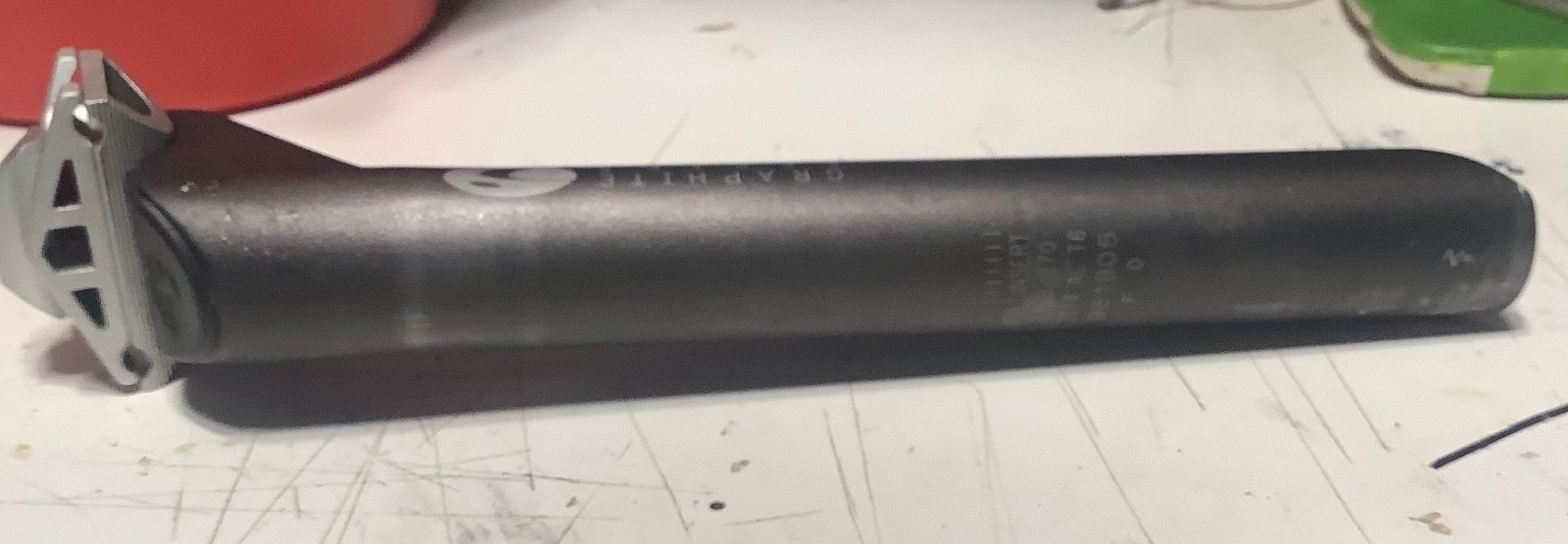 Trek Icon Graphite Series 31.6mm Seatpost 1-bolt 270 mm Long Post Mountain Road