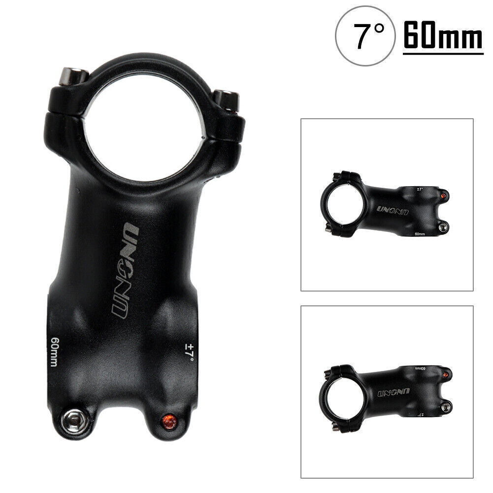1pc MTB Road Mountain Bike Bicycle Stem Aluminium Alloy 7°/17°/35° 29*60-130mm