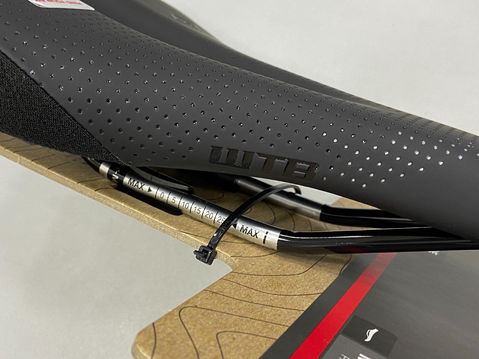 WTB Koda Wide Cromoly Rail Medium Padding 150x255mm Saddle (Black)