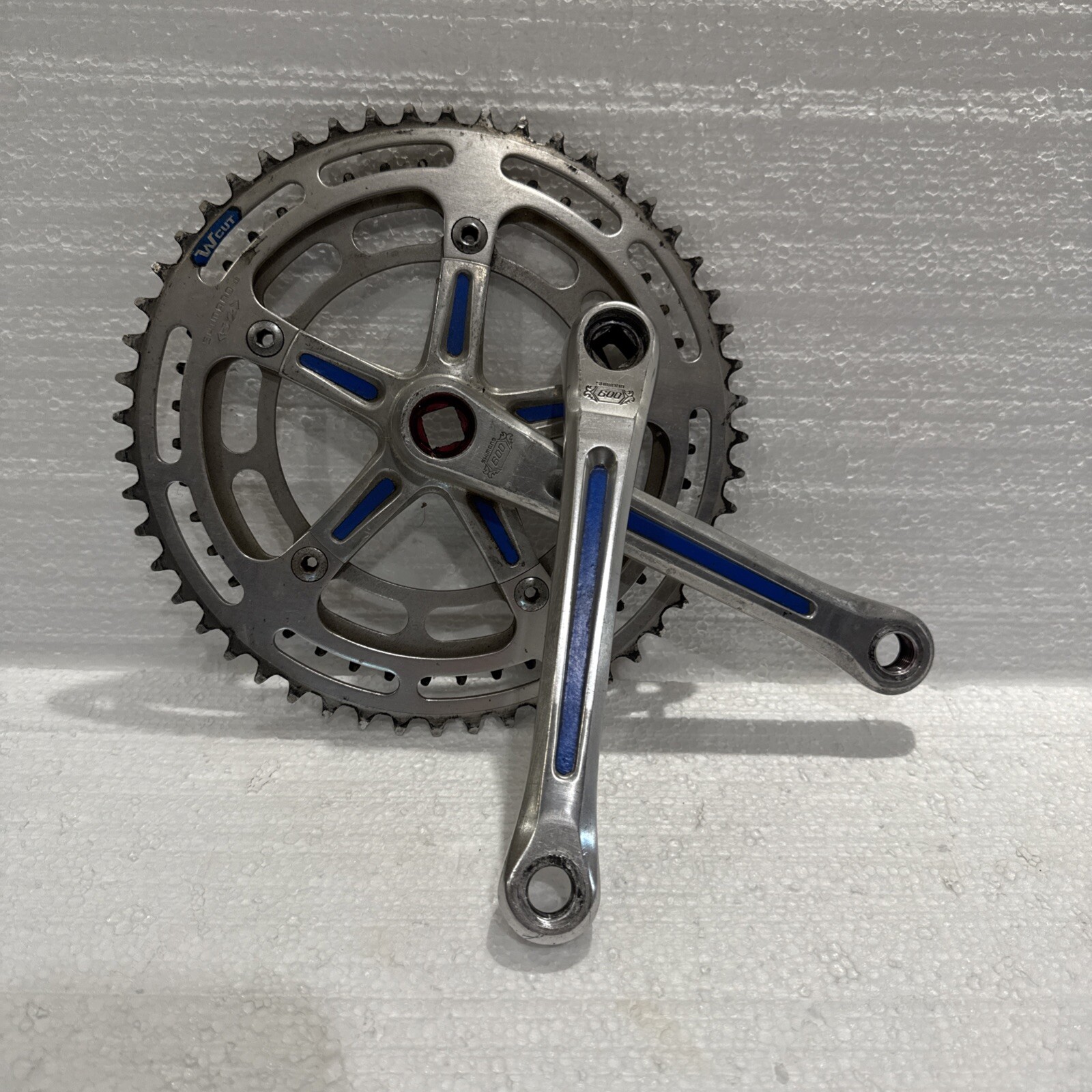 Vintage Shimano 600 Arabesque Crank Set 170mm 52/44