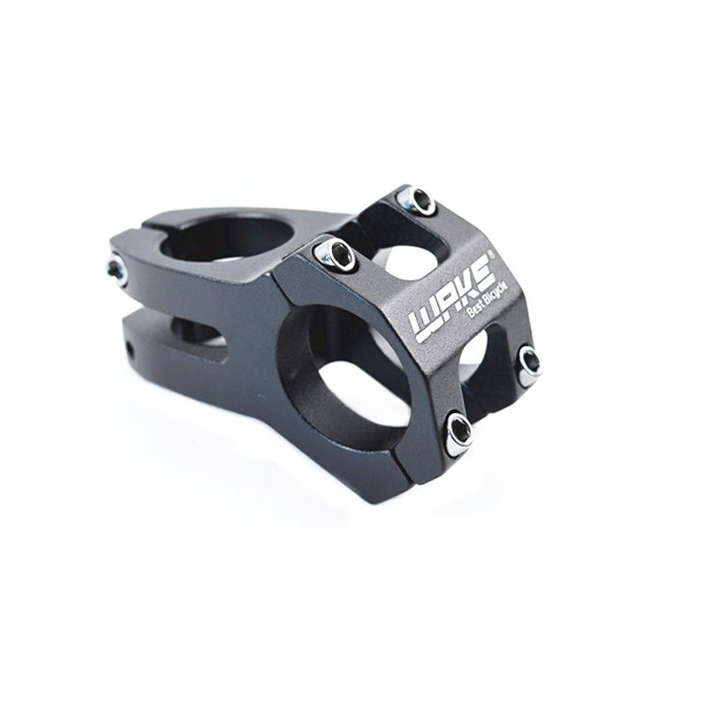 Mountain Bicycle Stem 31.8 x 45mm Short Handlebar Riser Component Part Black
