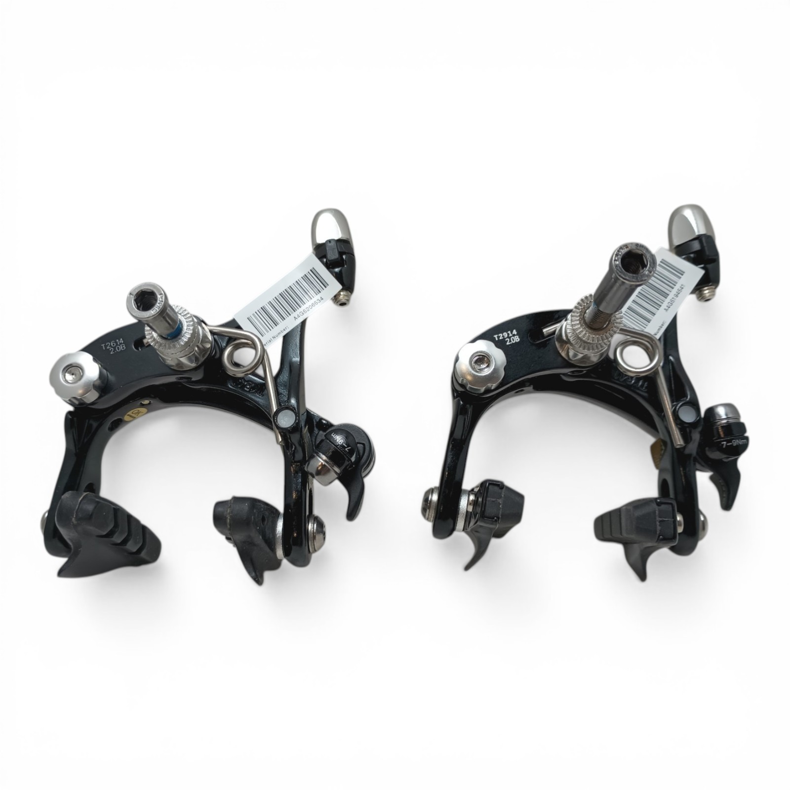 FSA Gossamer Brakeset Rim Black Road Front & Rear NOS Fit Sram Shimano