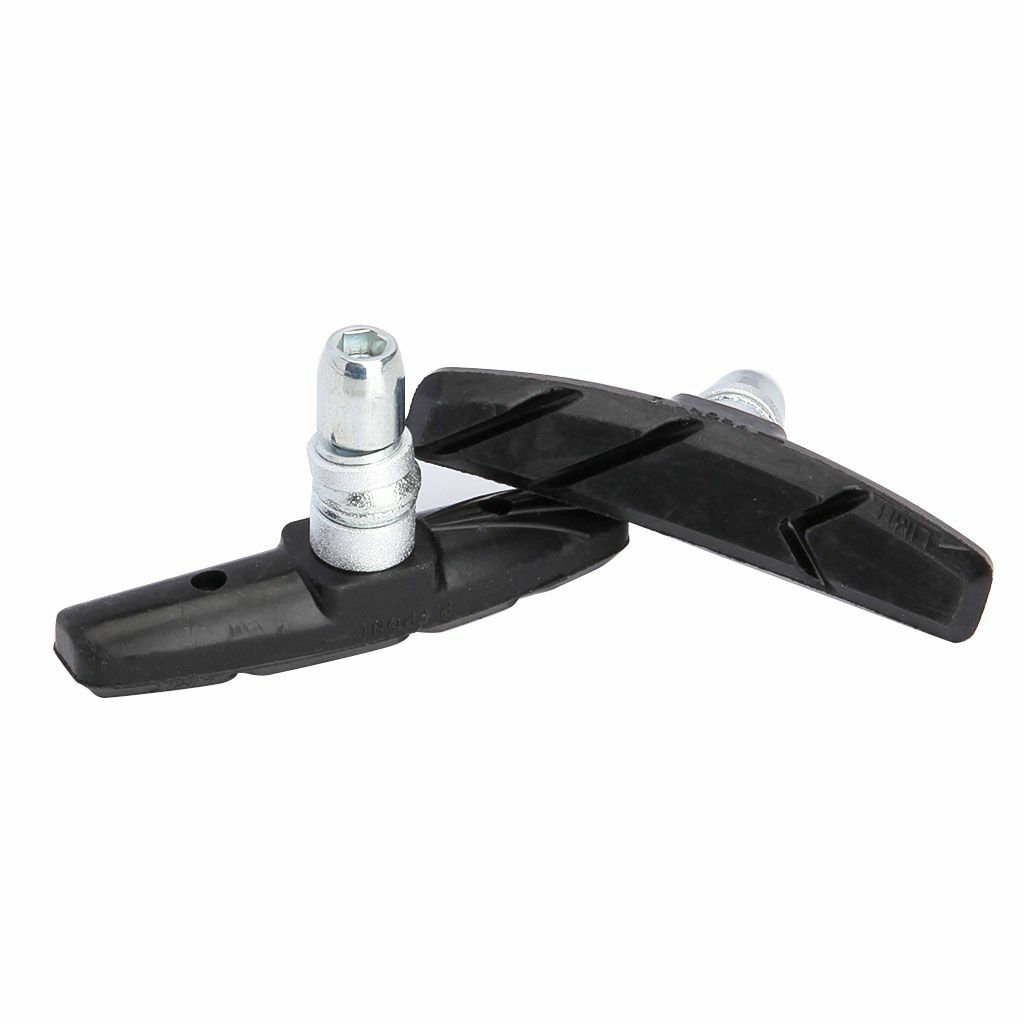 70mm V-Brake Pads Shoes 1/2 Pairs for Mountain Road Bicycle, 3 Colors