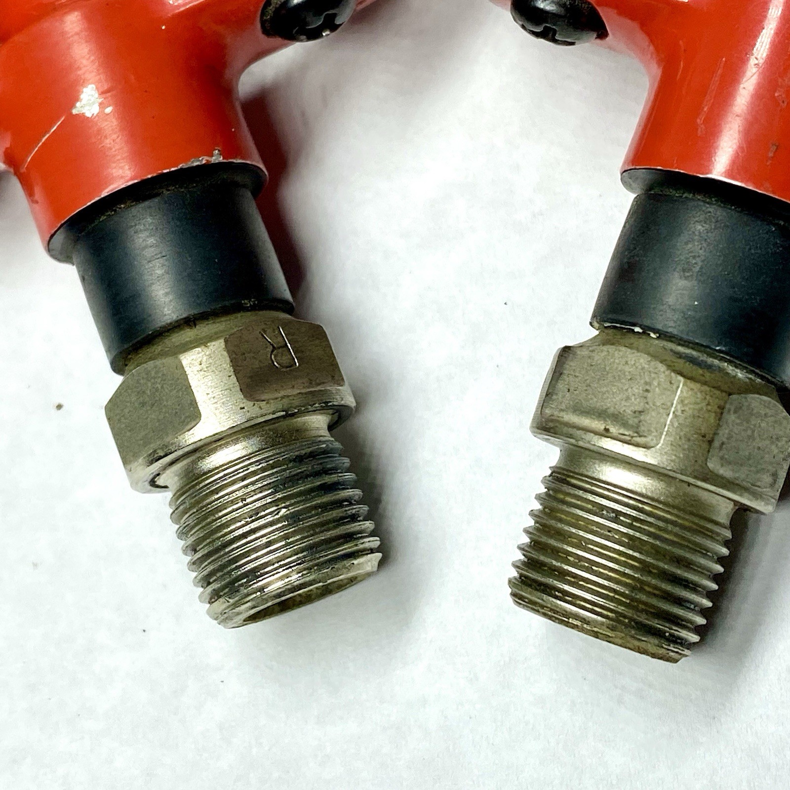 Ritchey Logic SPD Clipless Pedals Red 9/16” MTB Gravel Bike Pair