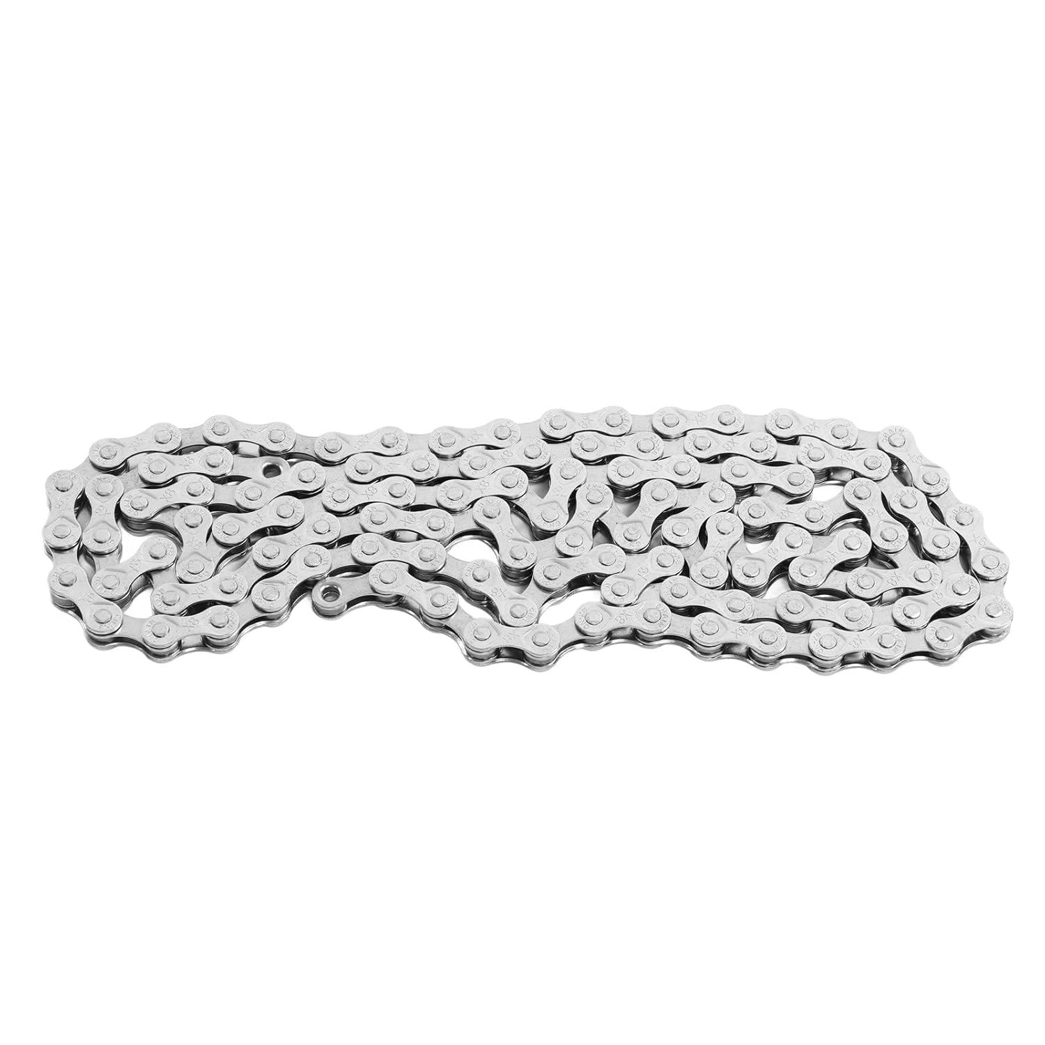 Stainless Steel Bike Chain for 6/7/8 Speed Bicycles – Articulating Buckle Res…