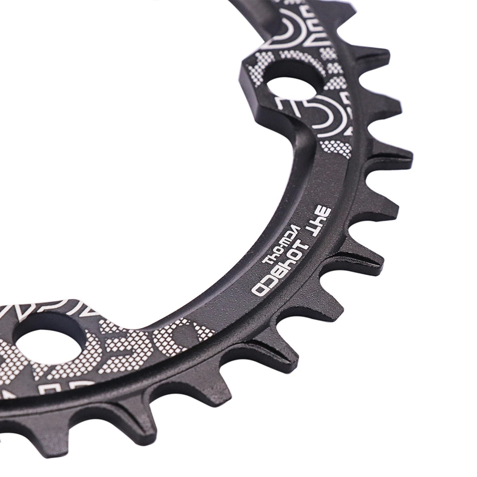 Deckas BCD104mm MTB Bike Chaining Ring 34T Narrow Wide Round Oval Chain Ring