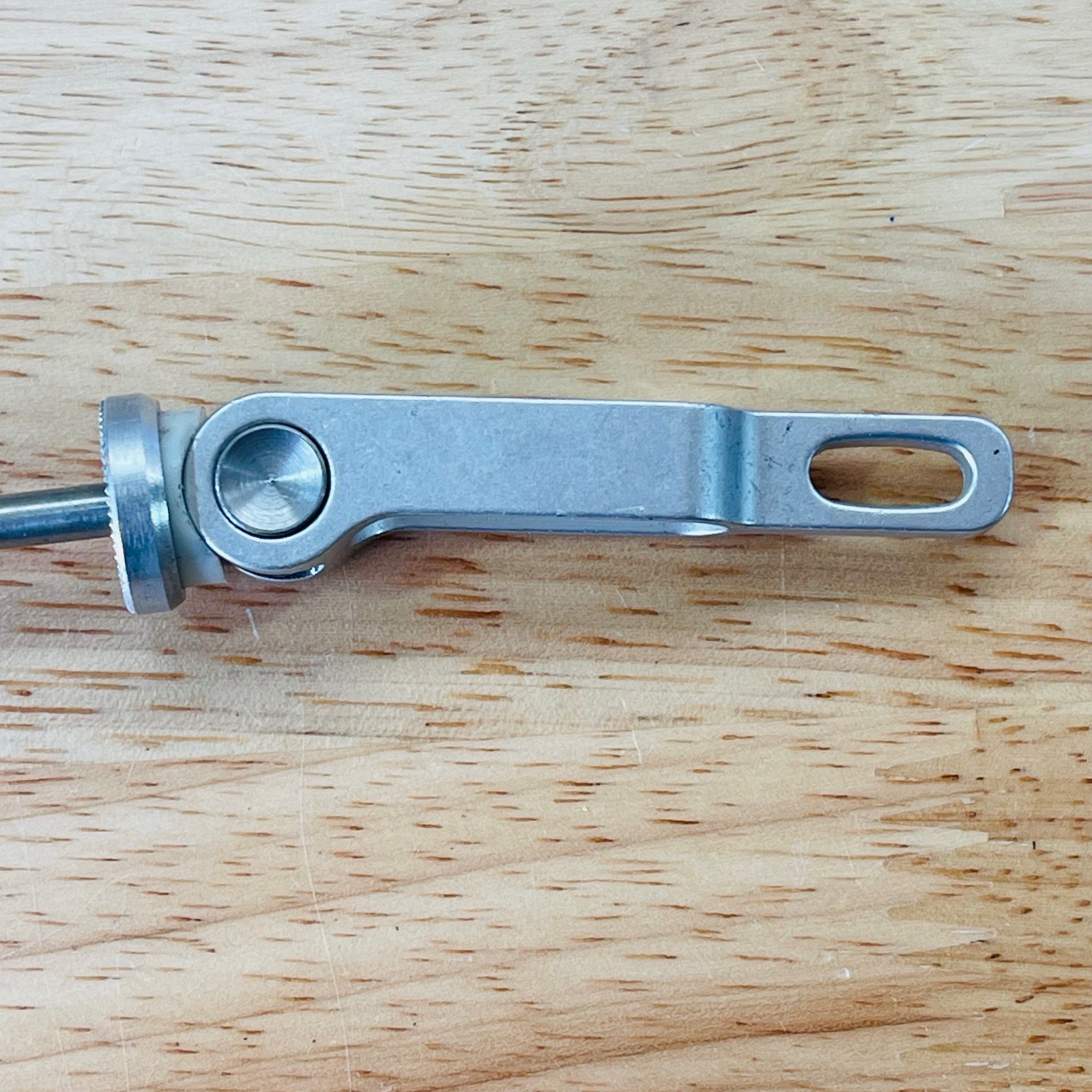 Titanium Axle Front Quick Release Skewer 100mm Silver Hollow Handle 40g