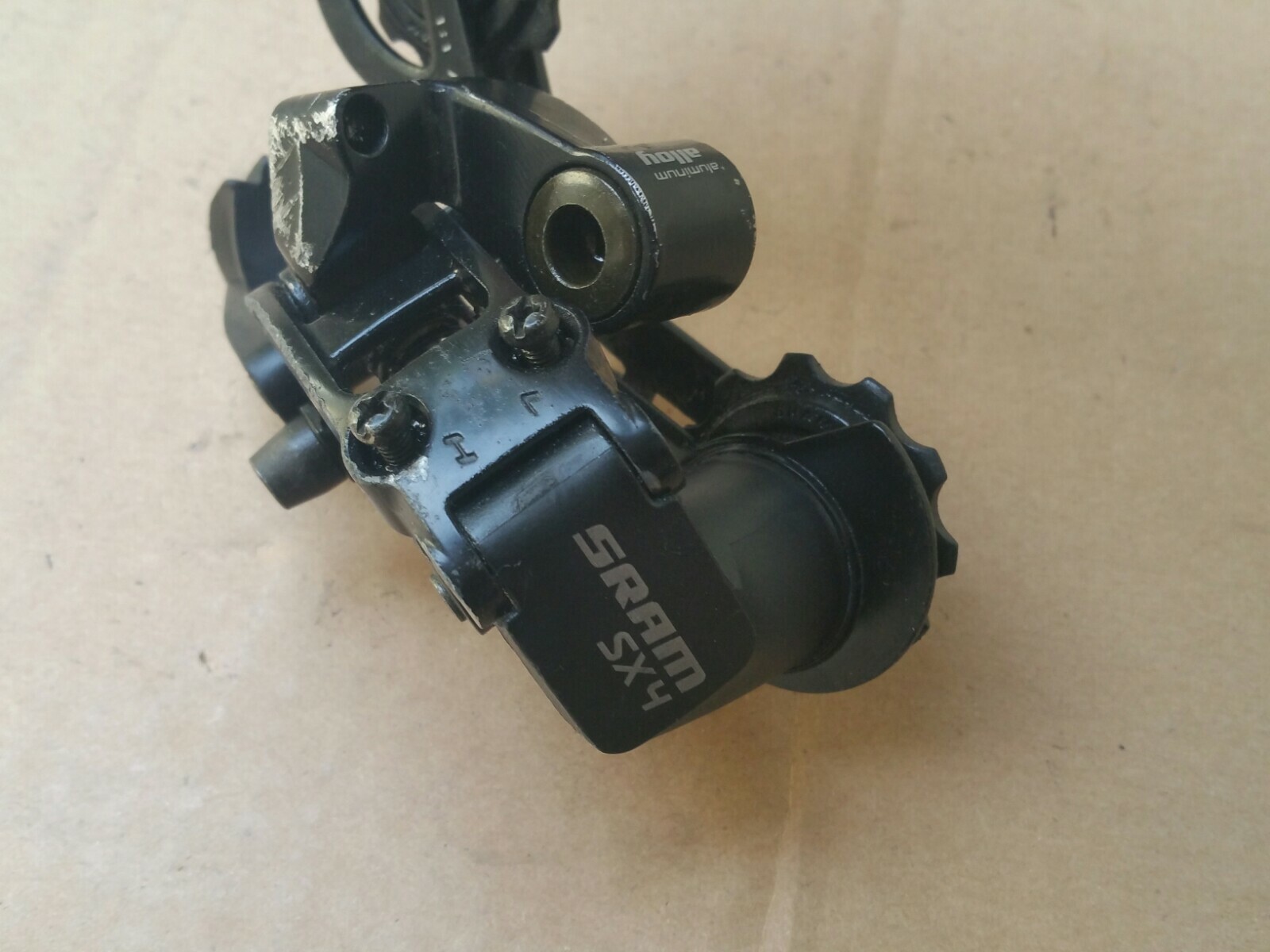 SRAM SX4 8 Speed Rear Derailleur Long Cage Mountain Hybrid Bike Black